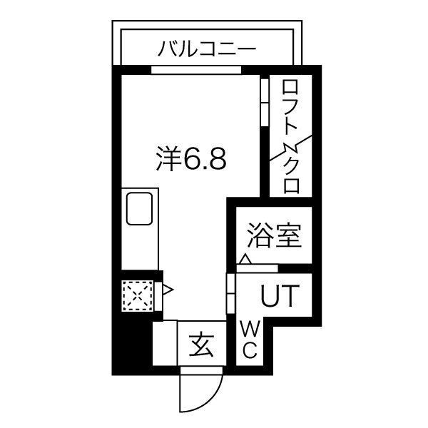 コーラルポワント難波WESTの間取り
