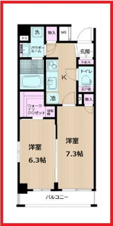 【間取り】 | 日神デュオステージ本所吾妻橋
