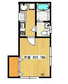 リンナン目白の間取り|間取りです。