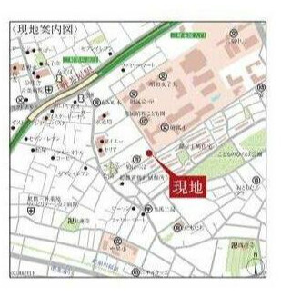 プラウドフラット三軒茶屋Ⅱの地図