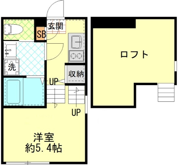 ハーモニーテラス大谷田の間取り|間取りです。