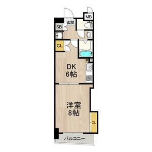 コンソラーレ日本橋の間取り