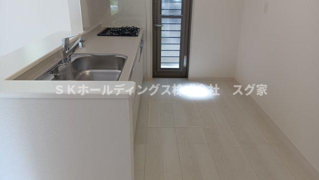 高槻市大和２丁目新築戸建て住宅２号棟のキッチン