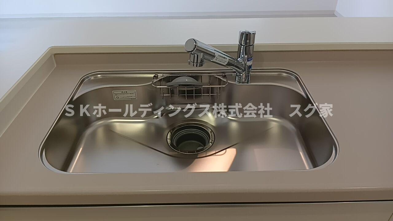 高槻市大和２丁目新築戸建て住宅２号棟のキッチン