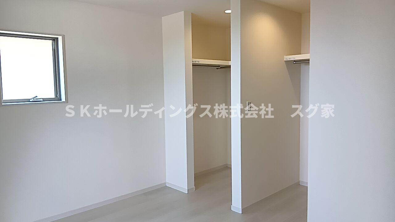 高槻市大和２丁目新築戸建て住宅２号棟の収納