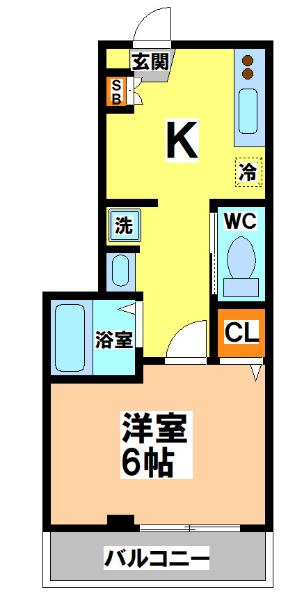 ムーンパレスの間取り