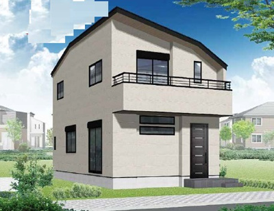 【外観パース】 | 桃山台3丁目　新築戸建　２区画