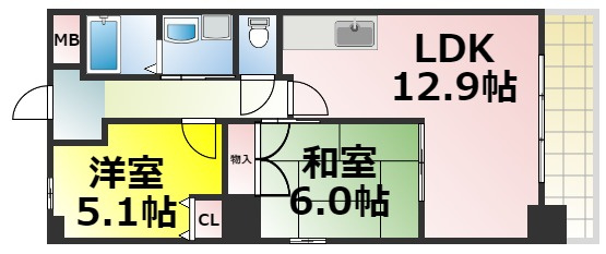 【間取り】 | ナルトハイム 仲介手数料無料