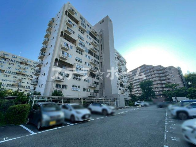 シーアイハイツ南千里C棟の外観|外観もきれいです