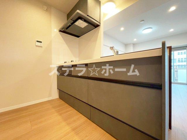 シーアイハイツ南千里C棟のキッチン|使いやすいキッチンです