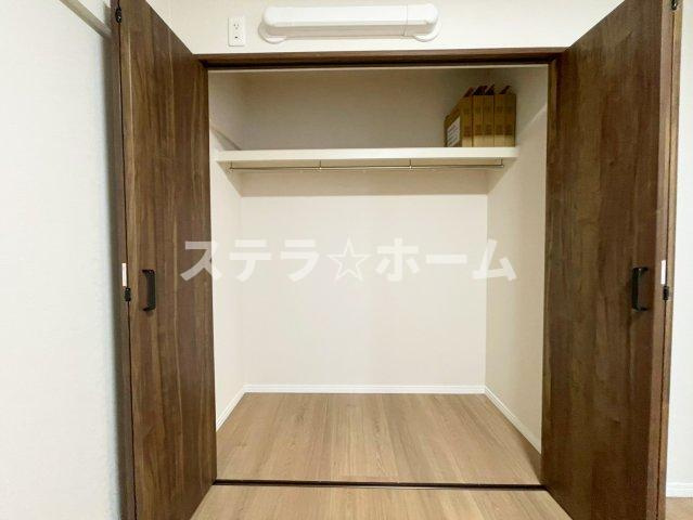 シーアイハイツ南千里C棟の収納|大きなものも収納できそうです