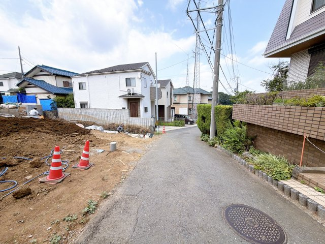 さいたま市見沼区大和田の前面道路含む現地写真