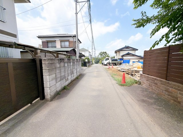 さいたま市見沼区大和田の前面道路含む現地写真