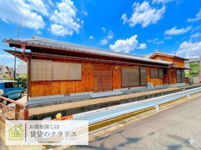 桂木ノ下町平屋貸家（ガレージ付き）の外観