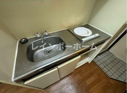 経済的な都市ガスです☆【仲介手数料：不要】対象物件！のキッチン|コンパクトなキッチンで掃除もラクラク