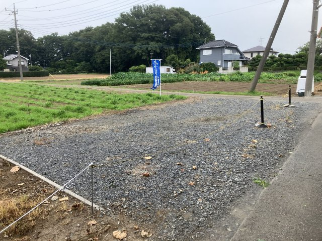 敷地面積136坪　売地　春日部市東中野の外観