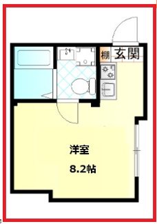 【間取り】 | クレール堀切