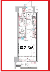【間取り】 | クレヴィスタ亀戸Ⅵ