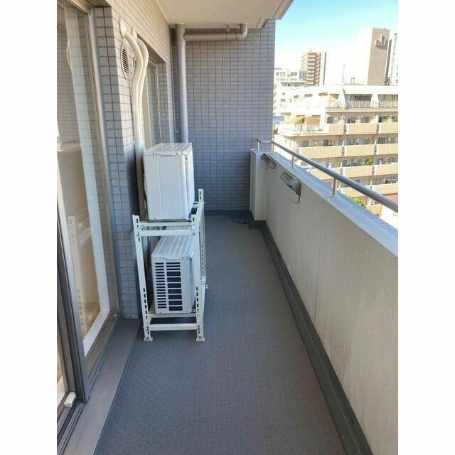 ボヌール東池袋のバルコニー