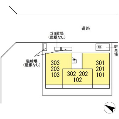 【区画図】 | コニフェールⅢ