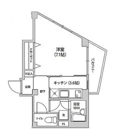 アルモニカ伊勢の間取り|間取りです。
