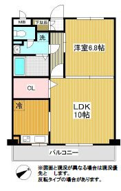 コリンシア市川の間取り