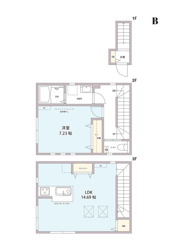 タウンライツ尾山台の間取り