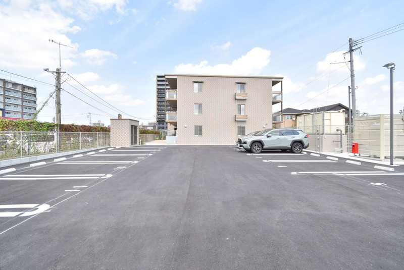 プレア二日市南の駐車場