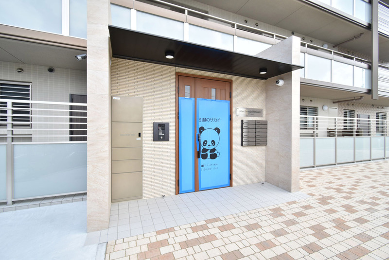 プレア二日市南のエントランス