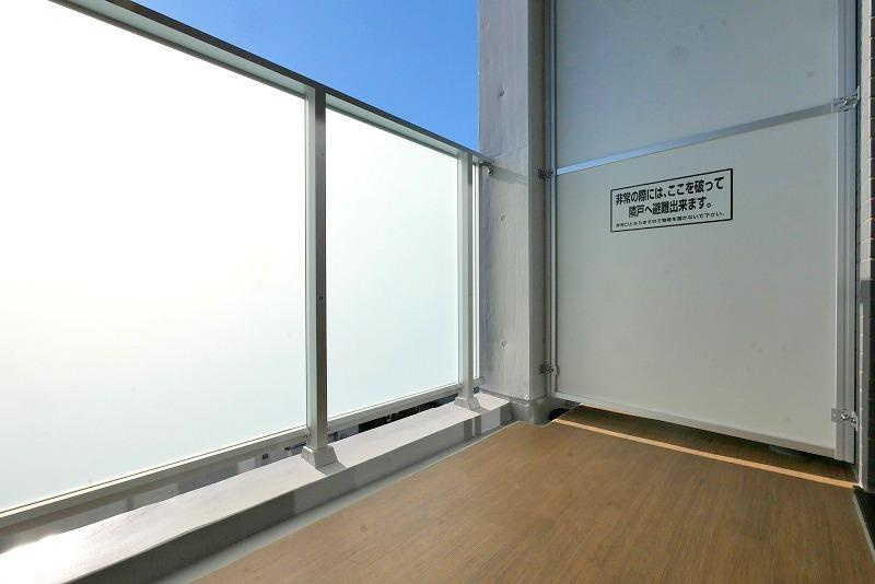 ラフィスタ方南町のバルコニー
