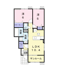 【間取り】 | リクウェル　ポンテ　Ⅰ