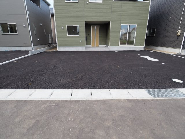 【駐車場】 | Cradle garden　福島市さくら第１　2号棟 | ★内覧予約でブランド米2kg★