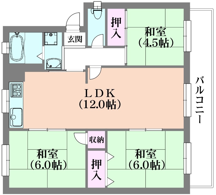 高倉台2-1団地9号棟