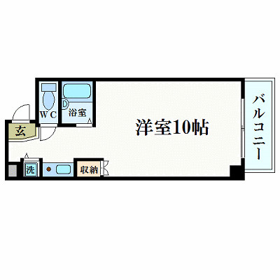 上幟町ビルの間取り