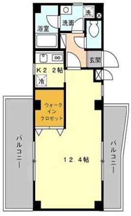 プラスパー築町の間取り