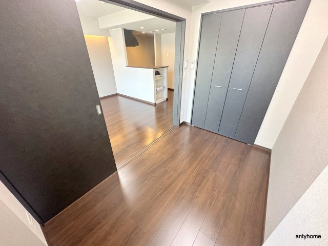 パンセ新町の寝室