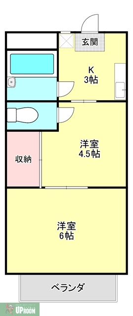レジデンス21の間取り