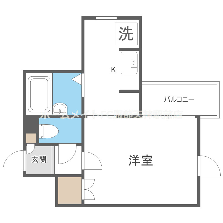 グランシャトーの間取り