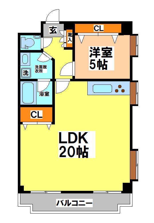 武蔵野市吉祥寺本町３丁目の賃貸マンションの間取り