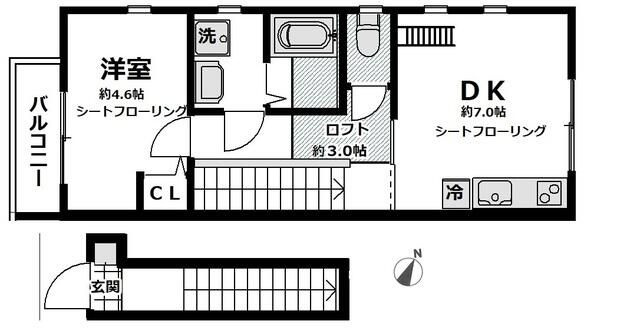ソルヴァイの間取り