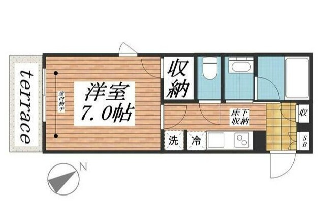 フォルス19の間取り