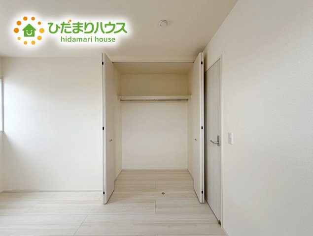 いわき市郷ケ丘2丁目　新築戸建　3号棟の収納|洋室B　収納