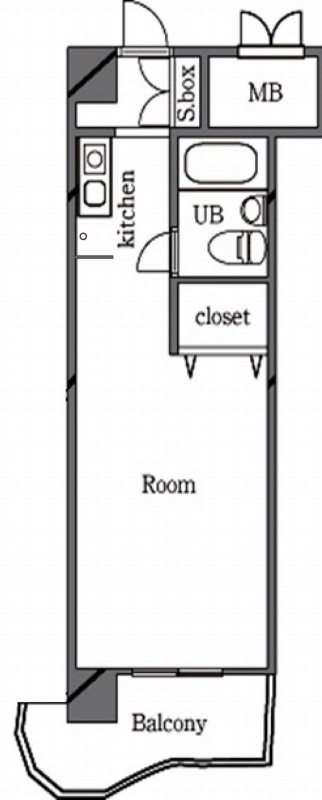 萬ビル の間取り