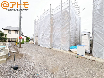 【前面道路含む現地写真】 | 沼津市大岡第34　新築一戸建て　4号棟