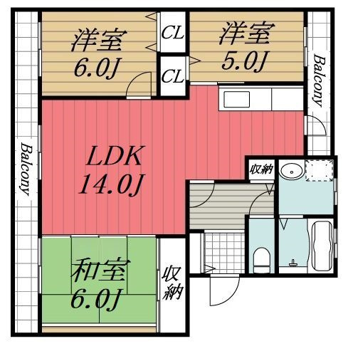 【間取り】