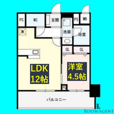 Flair丸の内の間取り