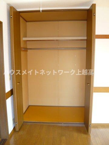 シュガーハウス鴨島の収納|クローゼット