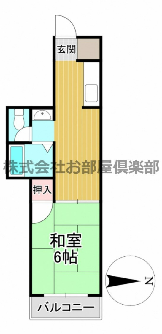 北原ビルの間取り