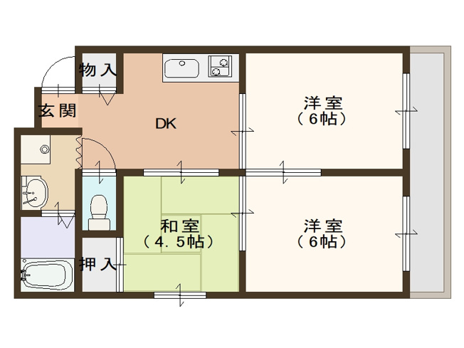 【間取り】 | シラテック御崎
