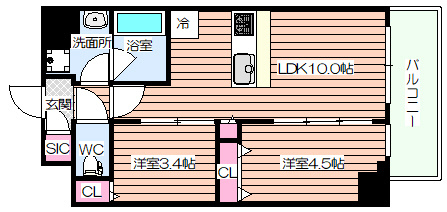 【間取り】 | スプランディッドⅨ